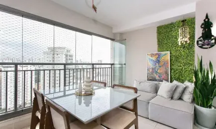 APTO A VENDA NO TATUAPÉ, ANDAR ALTO, NOVO, TERRAÇO GOURMET, 02 VAGAS !!