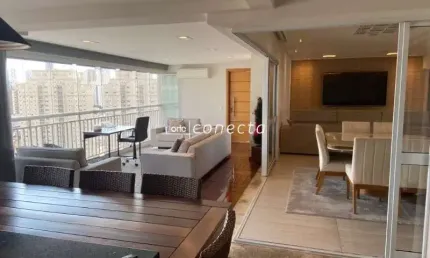 Apto a venda no tatuapé, no cond. praça das águas, semi mobiliado, 242m², terraço gourmet, 04 vagas !!