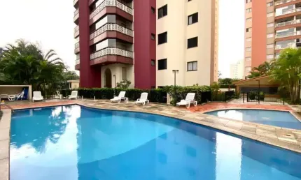 APTO A VENDA NO TATUAPÉ, 125M², SEMI MOBILIADO, ANDAR ALTO, 04 VAGAS !!