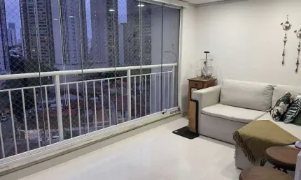 APTO A VENDA NO TATUAPÉ, COM TERRAÇO GOURMET, PRÓXIMO AO TEATRO EVA WILMA  ! ! !