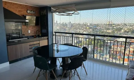 APTO A VENDA NA VILA CARRÃO, DECORADO E SEMI MOBILIADO, TERRAÇO GOURMET, 02 VAGAS !!