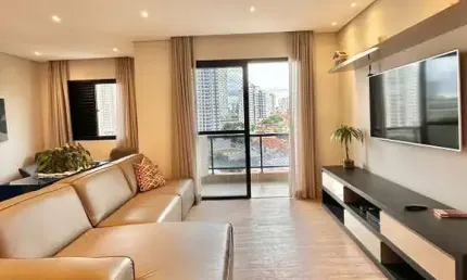 Apto anália franco, semi mobiliado, 03 suítes, 03 vagas !!