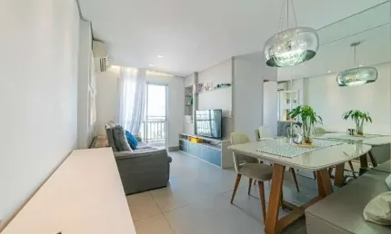 APTO PRÓXIMO AO PARQUE DO PIQUERI, ANDAR ALTO, SEMI MOBILIADO, 02 VAGAS !!