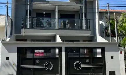 SOBRADO NOVO VILA STA ISABEL, 03 DORMITÓRIOS, ÁREA GOURMET, 04 VAGAS !!
