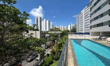 Apartamento Mobiliado 1 quarto, 44m2, à venda ao Lado do Parque da Jaqueira