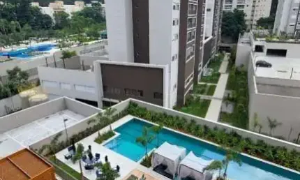 Investidores -apartamento novo com 1 quarto, à venda em são paulo, vila andrade