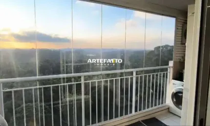 Apartamento mobiliado com 2 dormitírios com suítes e 1 vaga