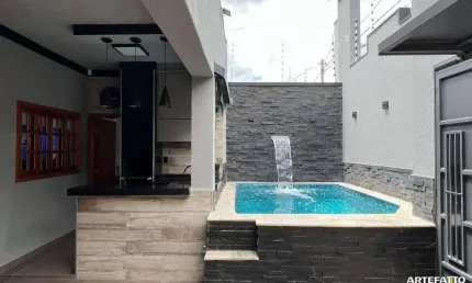 Casa com 3 dormitórios no bairro meneghetti ii em franca/sp