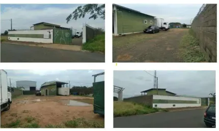 Terreno com prédio administrativo no Distrito industrial I
