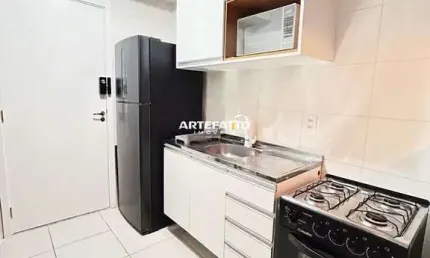 Apresento  este charmoso apartamento de 31 m², mobiliado