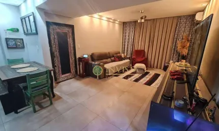 À venda | 104 m², semi mobiliado, 2 quartos e 1 vaga - coqueiros, em florianópolis.
