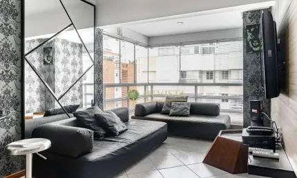 Mobiliado, 2 quartos sendo 1 suíte, terraço privativo e 1 vaga em jurerê internacional - à venda em florianópolis