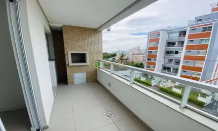 À venda | terraço privativo, sacada com churrasqueira, 3 quartos e 2 vagas de garagem - estreito, em florianópolis.