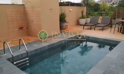 Terraço com piscina, área gourmet com churrasqueira,, semi mobiliado e 3 quartos à venda na Agronômica.