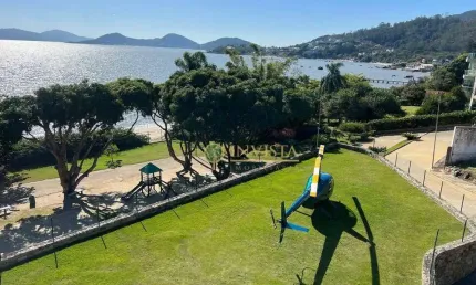 Mansão frente mar em condomínio fechado - à venda em cacupé, florianópolis.