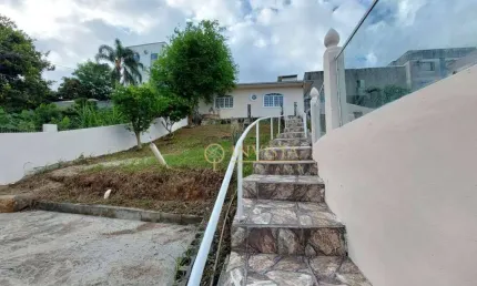 3 quartos e um amplo terreno - à venda no jardim janaína, biguaçu.