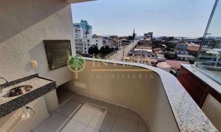 3 Suítes, terraço privativo e vista Mar em Capoeiras - Á venda em Florianópolis.