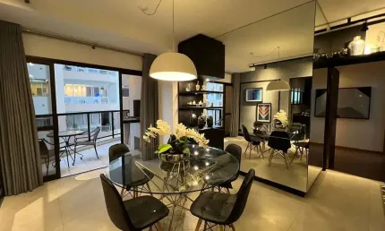 À venda | 143 m² privativos, 2 vagas, churrasqueira - Centro, próximo ao Beiramar Shopping.