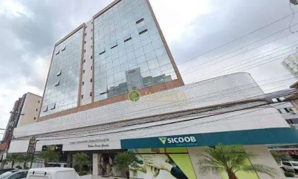 Sala comercial com vista mar e 1 vaga de garagem à venda no estreito.