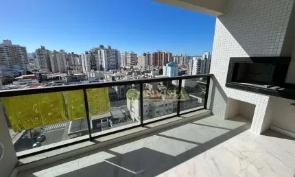 Andar alto, 3 quartos, sacada com churrasqueira e 2 vagas no kobrasol - à venda em florianópolis