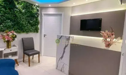 Sala comercial, mobiliada com 2 vagas no square sc, saco grande - à venda em florianópolis