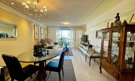 À venda | 137 m², 4 quartos, sacada e 2 vagas - Centro, próximo ao Beiramar Shopping.