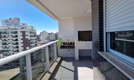 Andar alto com sacada com churrasqueira, 2 quartos e 1 vaga à venda no Kobrasol.