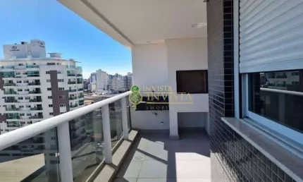 Andar alto com sacada com churrasqueira, 2 quartos e 1 vaga à venda no kobrasol.