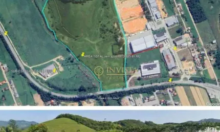 Terreno Comercial e Industrial á venda em Santo Amaro da Imperatriz