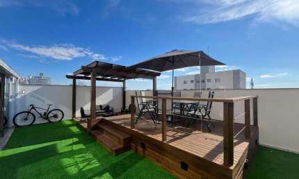 À venda | 228 m², Mobiliado, 3 quartos, Churrasqueira, Vista Mar e 3 vagas de garagem - Jardim Atlântico, próximo ao Bokas, em Florianópolis.