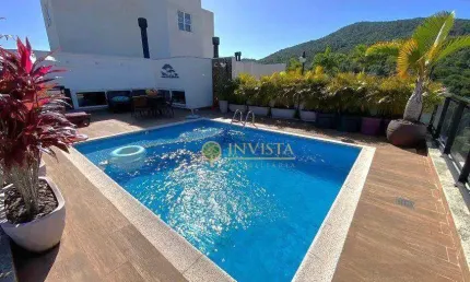 À venda | terraço privativo com piscina, espaço gourmet, 3 quartos e 4 vagas de garagem - itacorubi, em florianópolis.