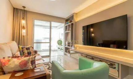 À venda | 96 m², sacada com churrasqueira, 3 quartos e 2 vagas - balneário do estreito, florianópolis.