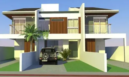 Casa geminada com 3 quartos e sacada à venda no Campeche.