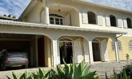 Vista mar, 212m² de área privativa, 4 quartos, 6 vagas de garagem - á venda na praia compridaa/ são josé