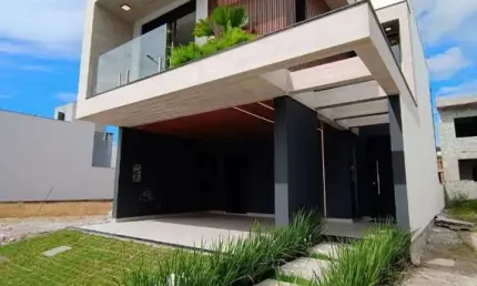 Alto padrão à venda em Biguaçu! Condomínio fechado, 3 quartos e infraestrutura de lazer completa.