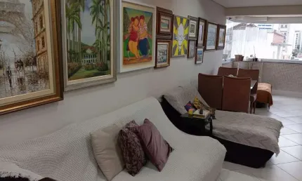 À venda | semi mobiliado, 3 quartos e 1 vaga de garagem - centro de florianópolis.
