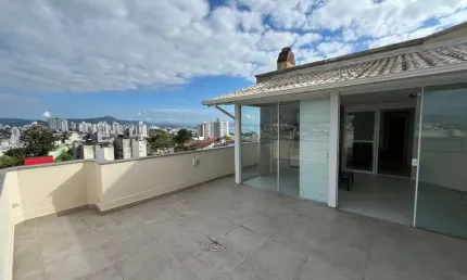 À venda | terraço privativo, vista mar, churrasqueira, 3 quartos e 2 vagas - jardim atlântico, florianópolis.