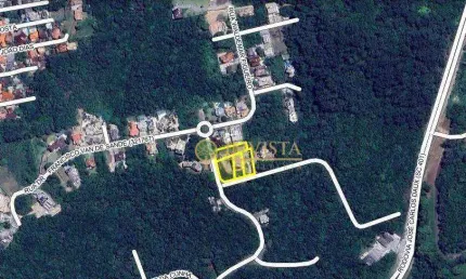 Terreno em condomínio fechado à venda na Rua Willy Kersten, 35, João Paulo, Florianópolis
