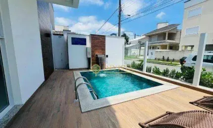 À venda | 65 m², Mobiliado, 2 quartos, sacada com churrasqueira e 1 vaga de garagem - Praia de Palmas.