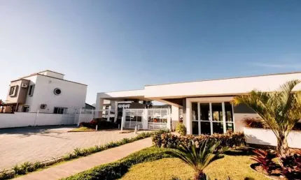 Terreno em condomínio fechado com 150m² - à venda em condomínio clube em biguaçu.