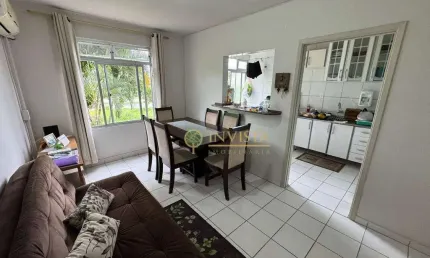 À venda | 2 quartos, 52m² e 1 vaga rotativa - Jardim Atlântico.