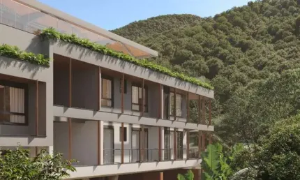 Apartamento Garden com 1 quarto e 2 vagas - À venda no Porto da Lagoa.