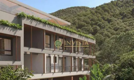 Apartamento garden com 1 quarto e 2 vagas - à venda no porto da lagoa.