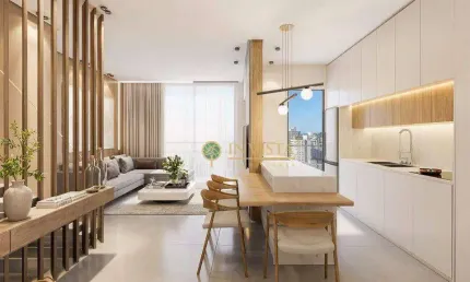Duplex, terraço privativo, 152m² e 1 vaga de garagem - à venda no bairro balneário do estreito.