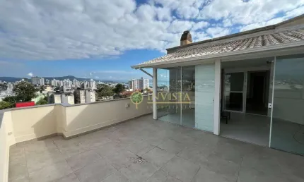 À venda | 131 m², terraço privativo, vista mar, churrasqueira, 3 quartos e 2 vagas - jardim atlântico, florianópolis.