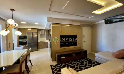 À venda |  andar alto, 88 m², sacada com churrasqueira, 2 quartos, 1 vaga de garagem - kobrasol, em são josé.