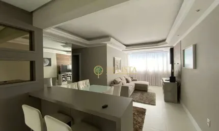 3 quartos, semi mobiliado e 1 vaga de garagem - à venda no bairro estreito, florianópolis.