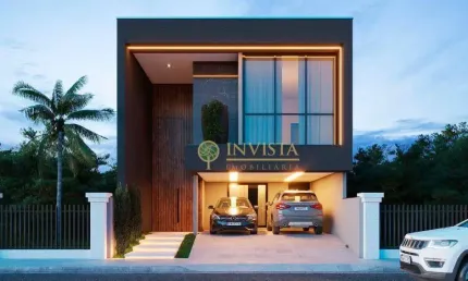 À venda no bairro deltaville! condomínio fechado, alto padrão, 198m² e 4 vagas de garagem.