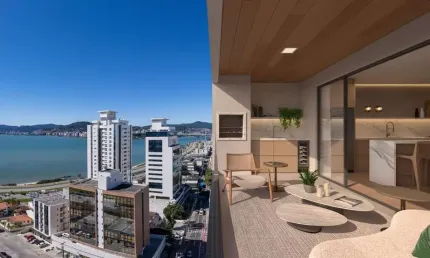 À venda no bairro Estreito! Novo, 125m², sacada com churrasqueira e 1 vaga de garagem.