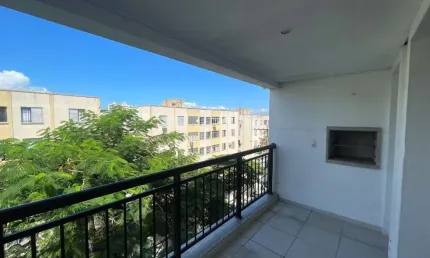 À venda no bairro Abraão! Alto padrão, 2 suítes, sacada com churrasqueira, 84m² e 1 vaga de garagem livre.
